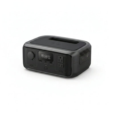 Portable Power Station Built for Outdoor Adventures, 245Wh Capacity, 300W Output, 60W Solar Panel