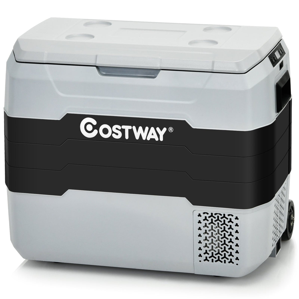 42 QT Portable Dual-Zone Car Refrigerator