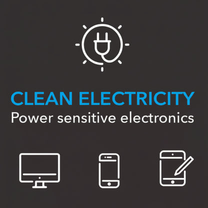 500-Watt Quiet Portable Power Station with Push Button Start Battery Generator for Outdoors, Home, and Solar Charging