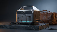 Power Station with Car Charging Cables — Lifestyle