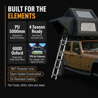 Rooftop Tent Hard Shell, Roof Top Tent Hardshell for Truck Car Jeep SUV Van, Waterproof Rooftop Tent for Camping — Results & Stats