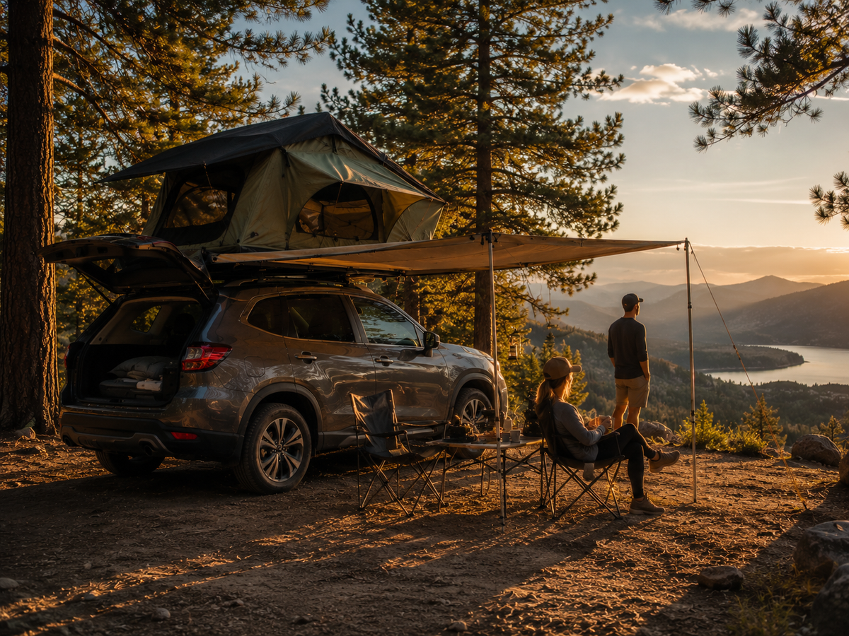 Your campsite goes where you do.