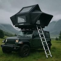 Rooftop Tent Hard Shell, Roof Top Tent Hardshell for Truck Car Jeep SUV Van, Waterproof Rooftop Tent for Camping